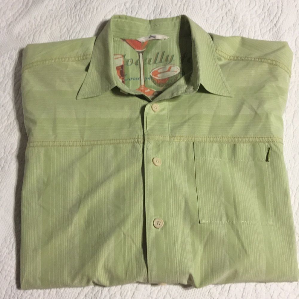 Tommy Bahama silk/cotton L/S Shirt. L